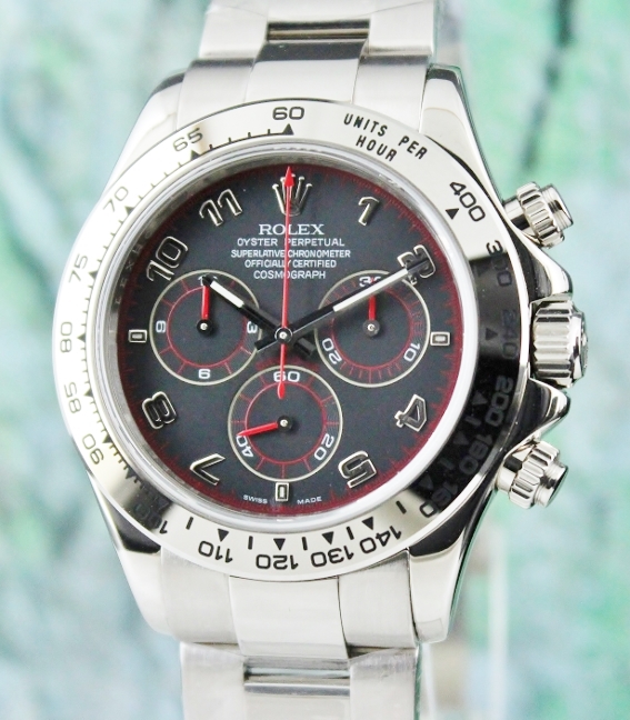 (image for) A ROLEX 18K WHITE GOLD DAYTONA COSMOGRAPH / 116509